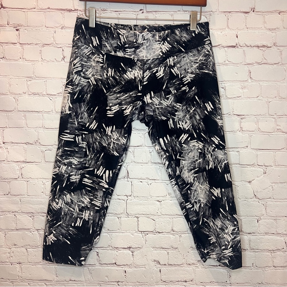 Calvin Klein Performance Black and White Women's Leggings